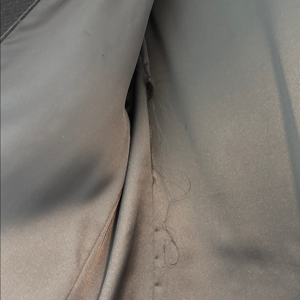 Zara Black Long Coat - Picture 5 of 7